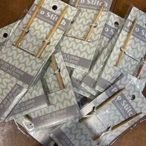 Pro Stitch Bamboo Circular Knitting Needles - 4ea